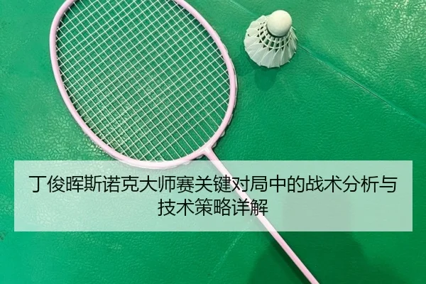丁俊晖斯诺克大师赛关键对局中的战术分析与技术策略详解（6686 SPORTS）